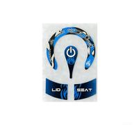 babominimer Protector de botón de arranque del motor para XMAX300 NMAX300, calcomanía de cubierta de encendido con diseño reflectante, material de gel, calcomanía de agujero de llave para carenados de