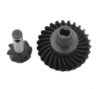 babominimer RC - Juego de engranajes cónicos en espiral de acero resistente 24T 27T 30T 33T para SCX10 II 90046 90047 y AR44 AR45 ejes delanteros y traseros para mejorar (8T/27T)