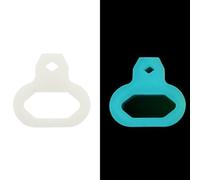 babominimer Retenedor regulador de buceo de silicona que brilla en la oscuridad, anillo de soporte de segunda etapa con gancho de liberación rápida de doble cabeza para accesorios de equipo de buceo