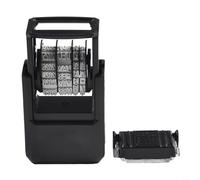 babominimer Sello de fecha ajustable para Trodat 4810, sello de goma autoentintable, mini fechador, 20 x 3,8 mm, almohadilla de repuesto de tinta negra, suministros de oficina compatibles (calendario