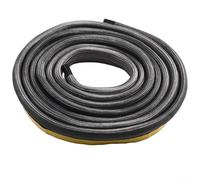 babominimer Sello de puerta de cuerda para estufa de leña, estufa, horno, chimenea, 10 mm de diámetro, 18 mm de ancho, 2 o 3 metros de longitud, resistente al calor hasta 550 °C, sellado de hilo de