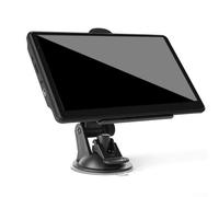babominimer Sistema de navegación GPS para coche con pantalla táctil de 7 pulgadas con mapas del Reino Unido y Europa, guía de voz, alertas de velocidad, color negro