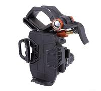 babominimer Soporte adaptador de teléfono inteligente para telescopio, monocular, binocular, soporte ajustable de tres ejes para teléfono móvil, se adapta a oculares de 35 a 60 mm de diámetro,