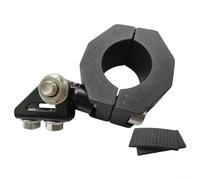 babominimer Soporte de luces de motocicleta para ángulos de foco, lámpara antiniebla, aleación de suciedad, flexible, montaje y ajuste hermético para la mayoría de motocicletas, bicicletas de aluminio