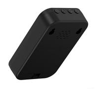 babominimer Timbre inalámbrico y puerta para alarma con sensor de ventana con 52 opciones de timbre y voz, detección magnética de largo alcance para seguridad del hogar, tienda u oficina, fácil (negro