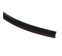 babominimer Tira de sellado de goma EPDM para automóvil, 4 m, en forma de T, resistente a la intemperie, para borde de parachoques de coche, faro delantero y faldón lateral, 8 mm x 10 mm, color negro