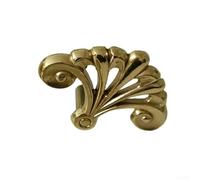 babominimer Tirador de latón macizo para armario, elegante tirador de cajón para armario, armario y puertas de muebles, 66 x 48 x 23 mm, accesorios decorativos para el hogar