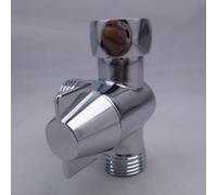 babominimer Válvula desviadora de brazo de ducha cromada con control de salida doble, entrada hembra IPS de 1/2 y 2 para salidas macho NPT, divisor de agua de metal de fácil instalación para