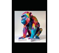 BABOON: ANIMALS OF THE WORLD, Positive Affirmation, Motivational and Inspirational Notebook, Animal Notebook, Birthday Gifts, Motivational Gifts, Notebook Gifts, Anniversary Gifts, For All...