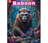 Baboon Coloring Book: Fascinating Primate Designs & Detailed Patterns for All Ages!