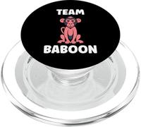 Baboons Animals Funny Little Baby Monkey Team Baboon PopSockets PopGrip para MagSafe