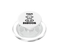 Baboons Animals Funny Little Baby Monkey Team Baboon PopSockets PopGrip para MagSafe