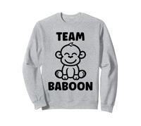 Baboons Animals Funny Little Baby Monkey Team Baboon Sudadera