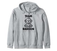 Baboons Animals Funny Little Baby Monkey Team Baboon Sudadera con Capucha