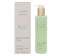 Babor Cleansing Gel & Tonic 2 In 1 200ml Desmaquillante y limpiador