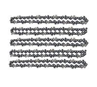 BABOS 5 cadenas de motosierra de 6 pulgadas, cadena de motosierra de repuesto portátil