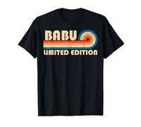 BABU Retro 70s 80s Sunset Stripe Camiseta