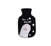 BABULE Bolsa de Agua Caliente Gato Suave Y Cálido Invierno Portátil Reutilizable con una Bolsa de Agua Caliente Analgésica Lavable/1