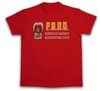 babvwsetse F.A.N.G. T-Shirt Al Married Fang with Series Symbol Children Sign Family Bundy Red L