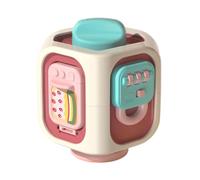 Baby Activity Cube, Educational Toy, Boosts Developmental Skills, Fine Motor Fun, Enhances Sensory Learning, Interactive Features, Young Learner Busy Cube, Travel Toy, ABS