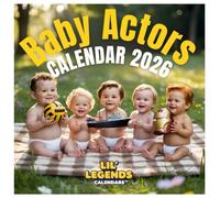 Baby Actors Calendar 2026: Little Stars, Big Roles, Hilarious and Adorable Infants as Beloved Movie Characters