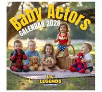 Baby Actors Calendar 2026: Tiny Talents on the Big Screen, Funny, Adorable in Iconic Roles & Movie Costumes