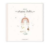 Baby-Album mit Stickerei Mein erstes Jahr: Babyalbum