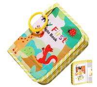 Baby Album Photo - Soft Cloth Picture Memory, Infant Growth Record Organizer, Safe Fabric Pages for Visual Learning, Keepsake Collection Item, Memory Storage, for Parents Kids Use