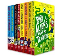 Baby Aliens Izzy and Friends 1-8 Books Collection Set By Pamela Butchart (Baby Aliens Got My Teacher, The Spy Who Loved School Dinners, My Headteacher is a Vampire Rat, To Wee or Not to Wee & More)