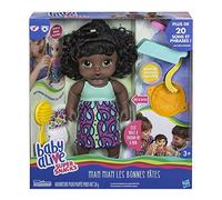 Baby Alive Baby Alive-C09651010 Miam-Muñeca de Pelo Negro, Color Cabello, Talla única (Hasbro C09651010)