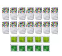 Baby Alive Diaper 'n Snack - Paquete de recambio de 14 pañales, 10 alimentos para muñecas