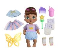 Baby Alive Fairy Fashions Sophia Sparkle Doll con accesorios de ropa Cabello castao 11 pulgadas Juguetes para nias y nios de 3 aos (exclusivo de