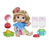 Baby Alive Fruity Sips Muñeca, Manzana, Juguetes para niñas de 3 años, Juego de muñecas de bebé de 12 Pulgadas, Bebidas y húmedas, exprimidor de simulación