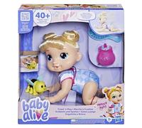 Baby Alive Crawl 'n Play Harper Hugs - Juego de muñecas electrónicas que gatean, pelo rubio, juguetes para niños y niñas de 3 años en adelante, 10.75 pulgadas