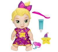 Baby Alive Lil Dreamer LaLa GooGoo Sleepy Baby Doll Set, pelo rubio, divertido tema de fiesta de pijamas, juguetes preescolares para niñas y niños de 3 años en adelante