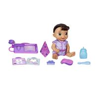 Baby Alive Lulu Achoo Doll de 12 pulgadas Interactiva Juguete Juguete con Lights Sounds Movements y herramientas para nios 3 y arriba cabello casta