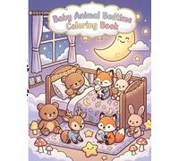 Baby Animal Bedtime Coloring Book: Adorable Sleepy Friends to Color