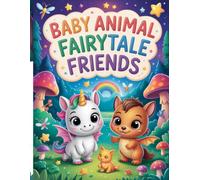 Baby Animal Fairytale Friends: A Magical Colouring Book of Cute Baby Animals for Kids Ages 3-8