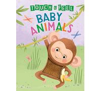 Baby Animals: A Touch and Feel Book - Libro de tablero infantil - Educativo