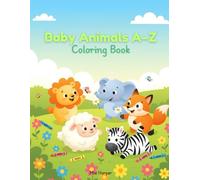 Baby Animals A-Z: Coloring Book