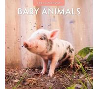 Baby Animals - Calendario de pared cuadrado 2026 Red Robin Publishing