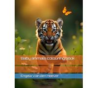 Baby animals colouring book