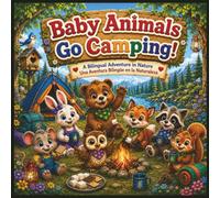 Baby Animals Go Camping: A Bilingual English Spanish Picture Book for Kids About Friendship, Nature, Camping, and Adventure: 4 (Baby Animals Bilingual Adventures)