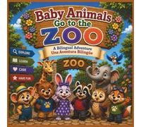 Baby Animals Go to the Zoo: A Bilingual English Spanish Picture Book for Kids About Zoo Animals, Friendship, Learning, and Adventure (Baby Animals Bilingual Adventures)