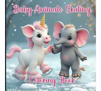 Baby Animals Skating Coloring Book