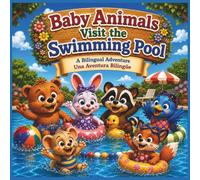Baby Animals Visit the Swimming Pool: A Bilingual English Spanish Picture Book for Kids About Swimming, Friendship, Summer Fun, and Pool Safety: 9 (Baby Animals Bilingual Adventures)