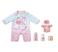 Baby Annabell Baby Care Toy Set for 43 cm Doll - Easy for Small Hands, Creative Play Promotes Empathy & Social Skills, For Toddlers 3 Years & Up - Includes a Romper, Face Mitt, & More