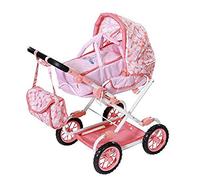 Baby Annabell Deluxe Carrito para Muñecas de 43 cm, para Manos Pequeñas, Promueve la Empatía y Las Habilidades Sociales, para Niños a Partir de 3 Años, Incluye Bolso Cambiador y Cesta