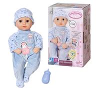 Baby Annabell Little Alexander - Muñeco de Trapo de 36 cm con biberón niños pequeños a Partir de 1 año - La Caja Incluye muñeco, biberón y Ropa