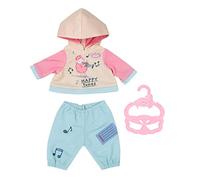 Baby Annabell Little Conjunto de Jogging 36 cm - Conjunto de Dos Piezas para muñecas Baby Annabell Little de 36 cm - Incluye Sudadera con Capucha, Pantalones y Percha - Edad: 1+ años